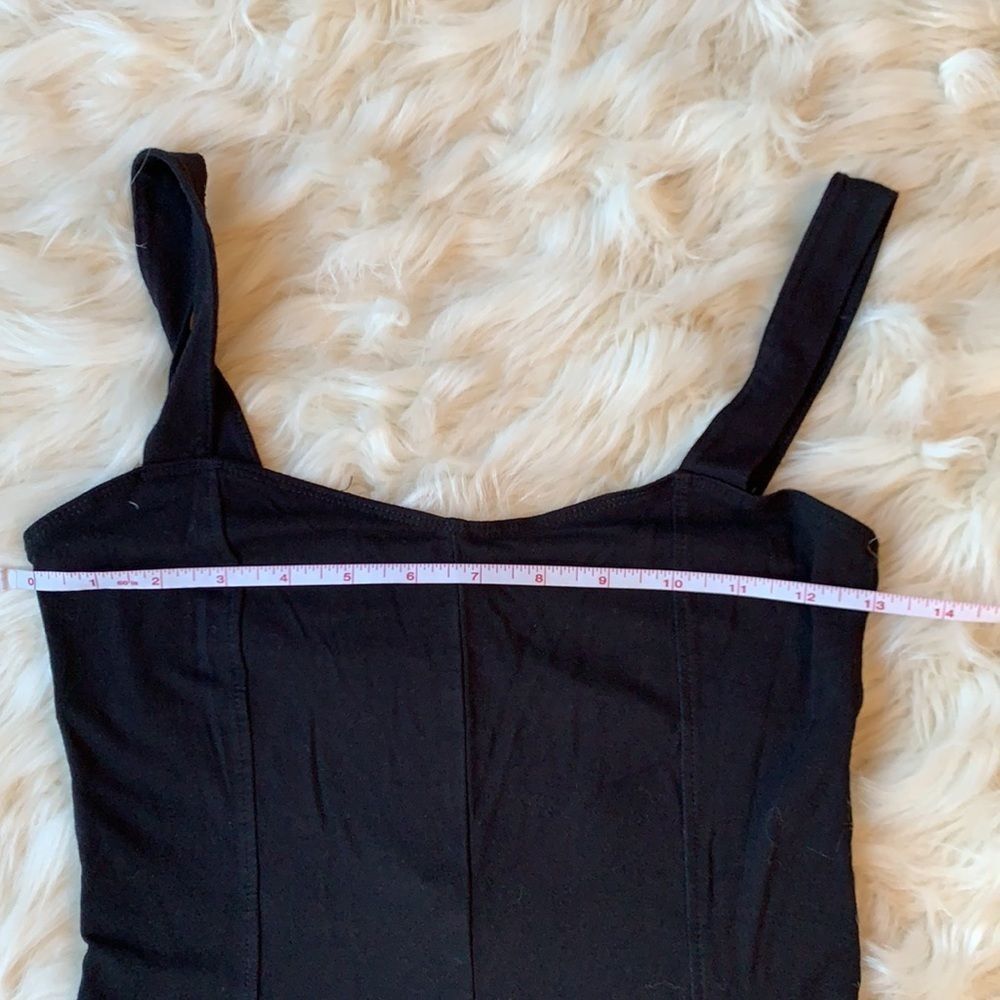 Forever 21 Black Cutout Knit Romper Size Small - Picture 10 of 11